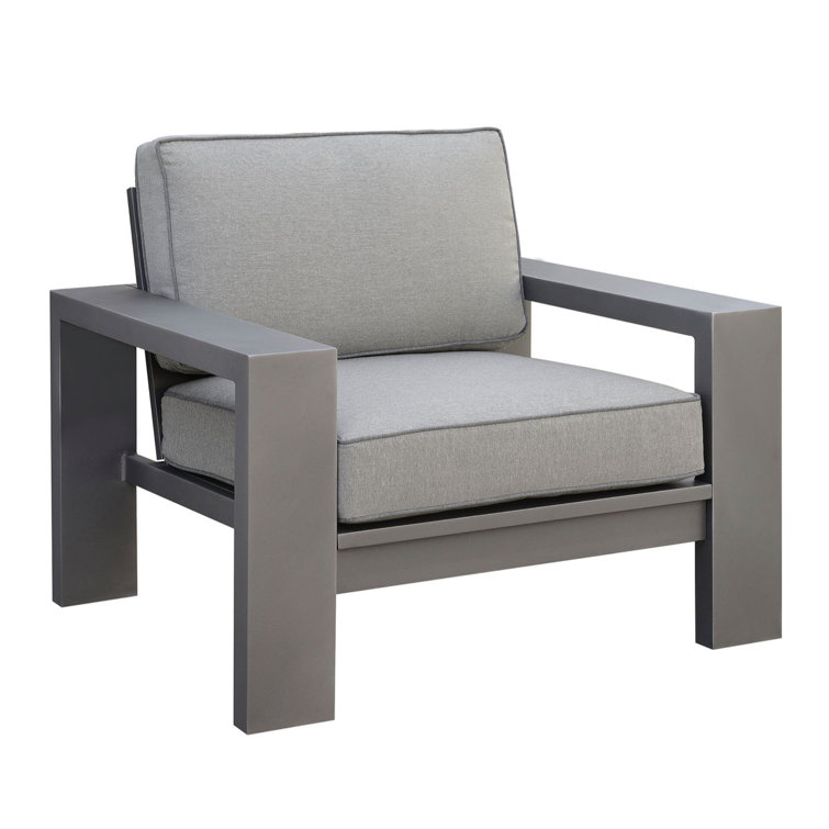 Aluminum frame lounge discount chair